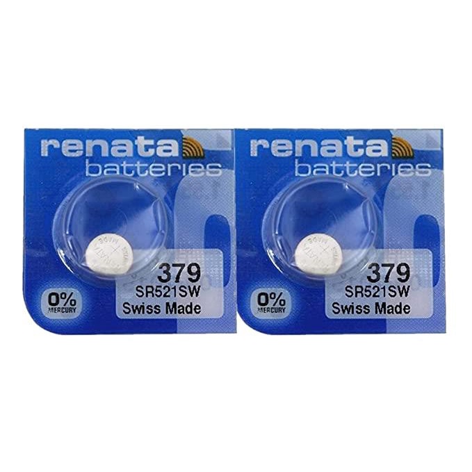 Renata 396 Uhrenbatterie – 10 Stück, SR726SW / AG2, 1.5V, Schweizer Qualität