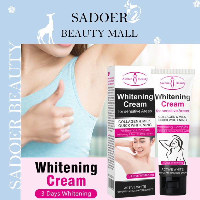 SADOER Underarm Whitening Cream 50ml Skin Bleaching Effective For Whole