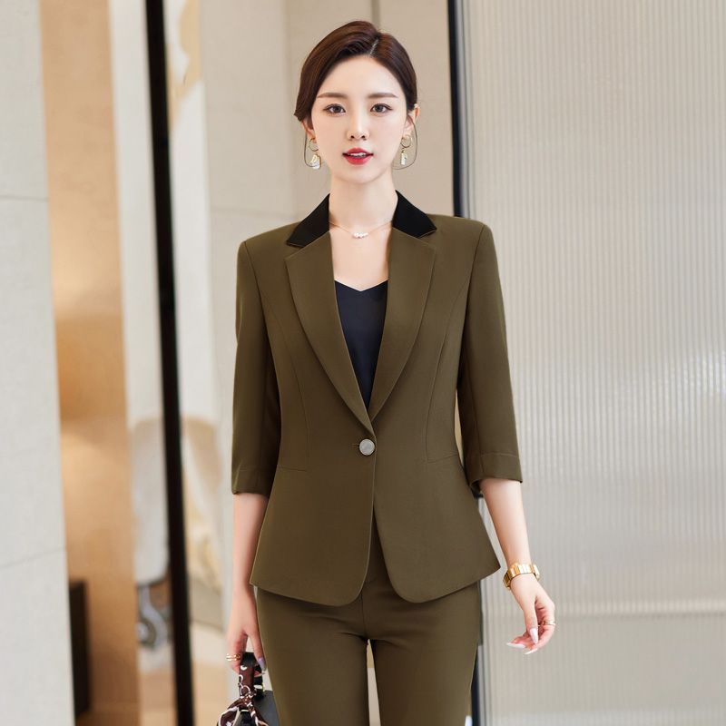 Ashley Blazer Suit blazer for woman Business Suits jacket femininity ...