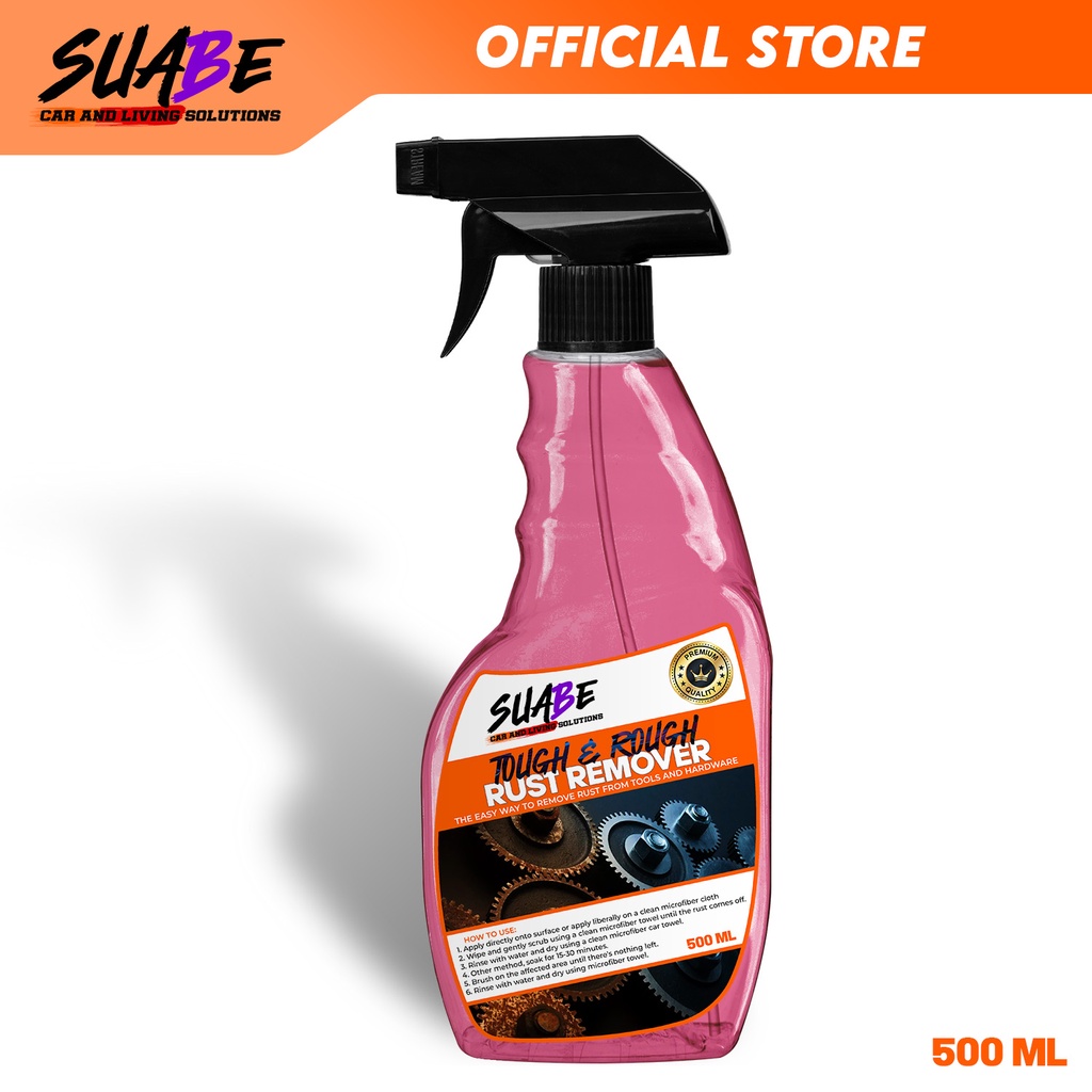 Suabe Tough Rust Remover Derusting Car Maintenance Cleaner 500ml/ Rust ...