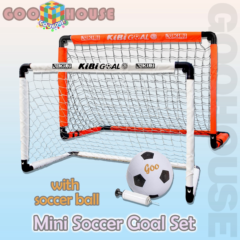 Soccer Toys For Kids Portable Folding Soccer Goal Set Kids Sports Mini ...