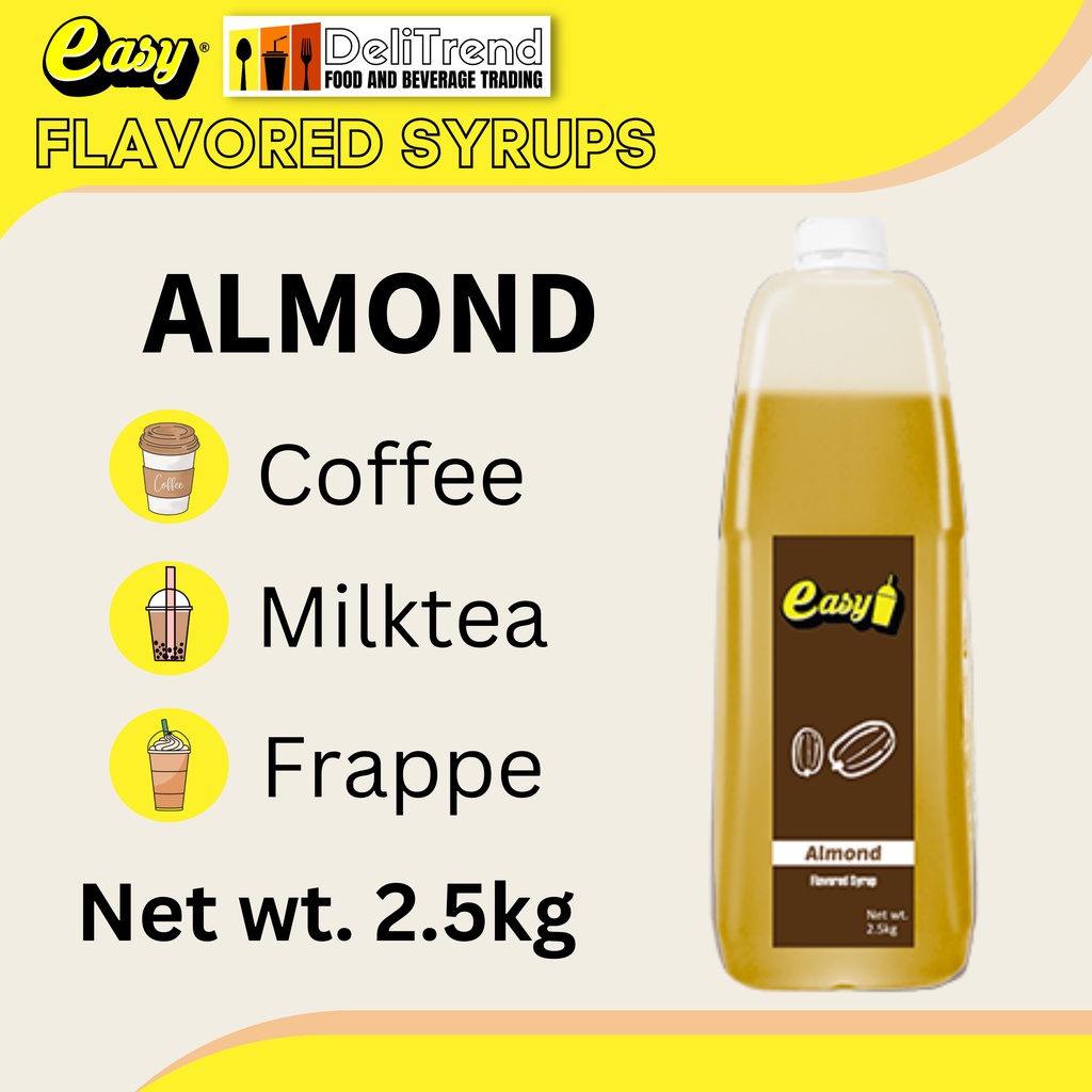 Almond Flavored Syrup Shopee Philippines