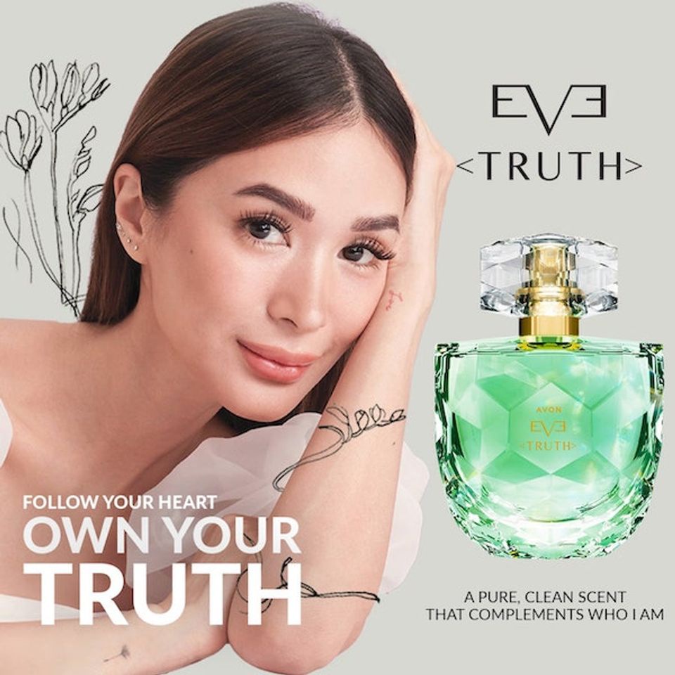 AVON Eve Truth Perfume Eau de Parfum Heart Evangelista 50 ml Shopee