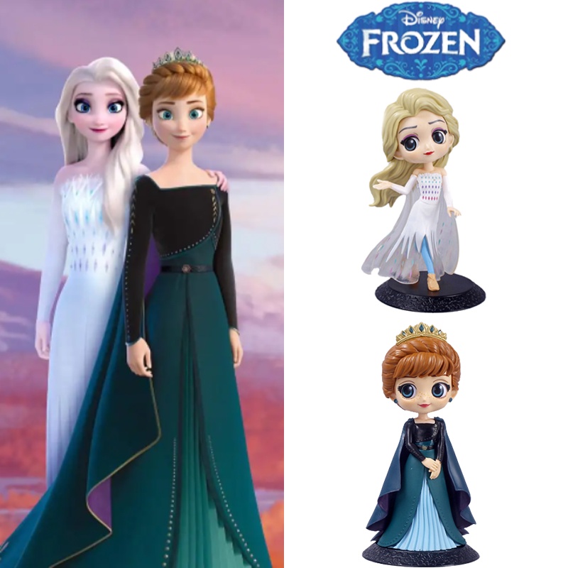 Cm Frozen Elsa Anna Action Figure Toy Model Cake Topper Home Decor Birthday Gift Shopee
