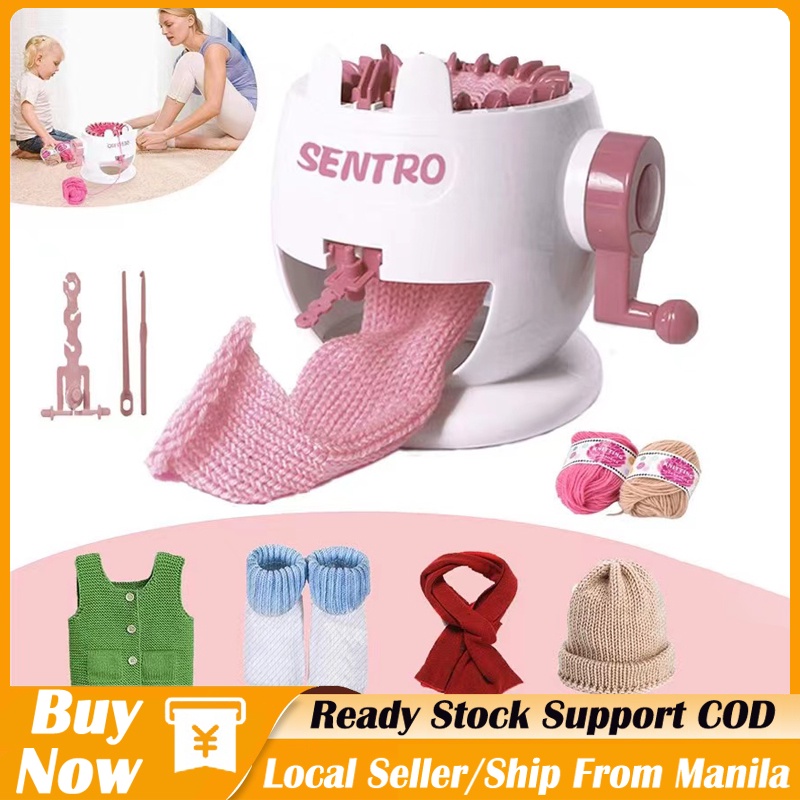 22 Needles Knitting Machine DIY Round Loom, Knitting Board Rotating