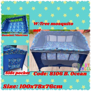 Playard with hot sale mosquito net