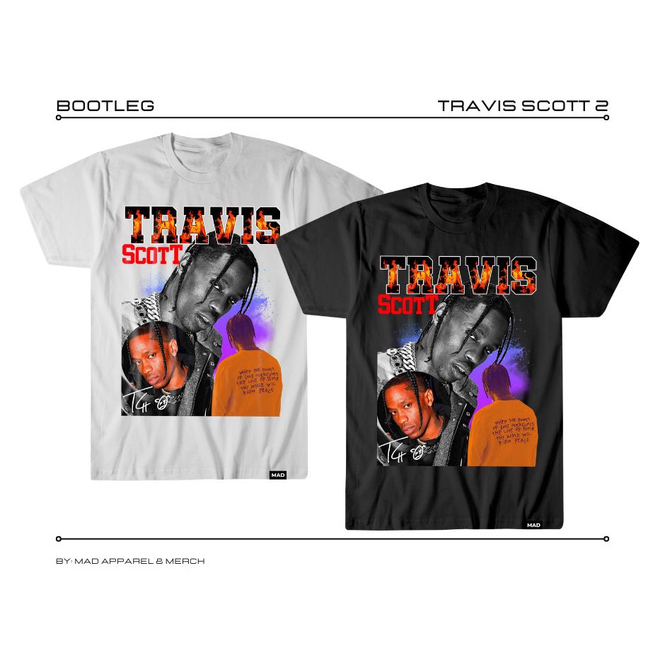 Travis Scott T-shirt / Mac Miller T-shirt / Bootleg T-shirt / Vintage ...