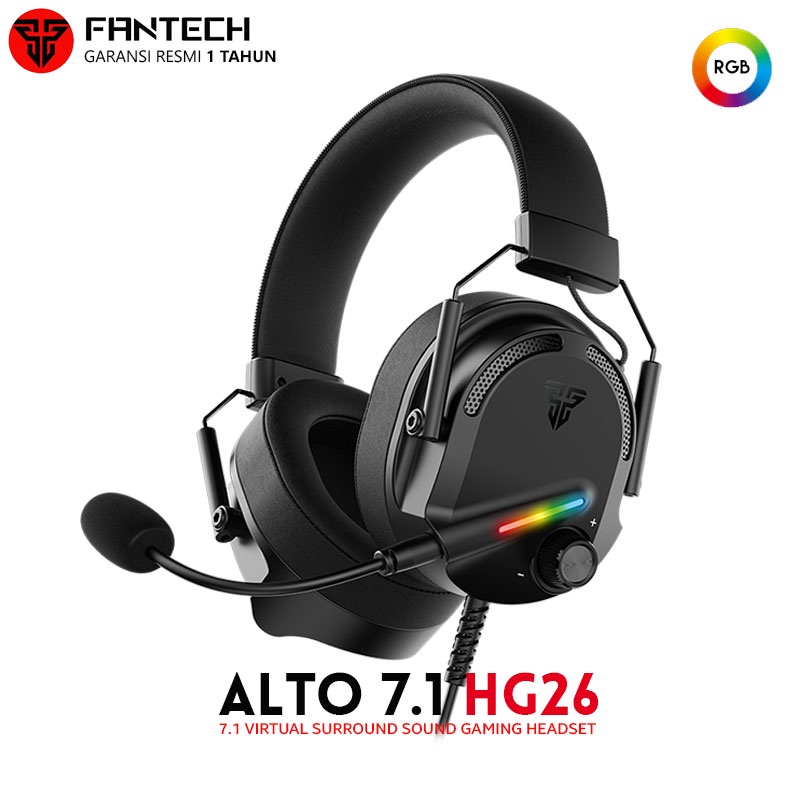 Fantech ALTO 7.1 HG26 RGB Gaming Headset Shopee Philippines