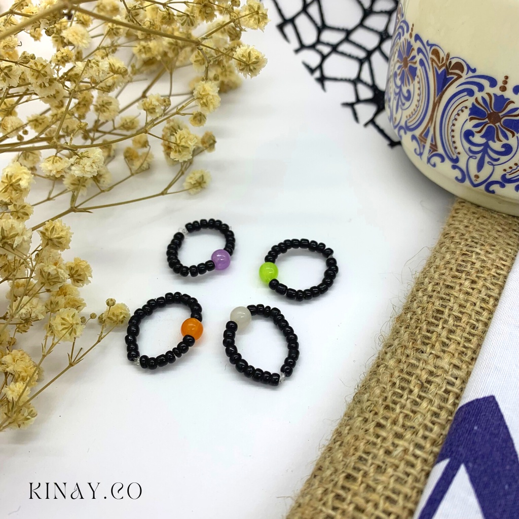Bead Ring // Korean Ring // Korean Ring // Bead Rings // Cute Korean ...