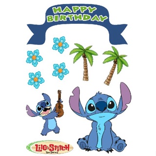 STITCH Cake Topper,printable Cake Topper Stitch, Lilo and Stitch