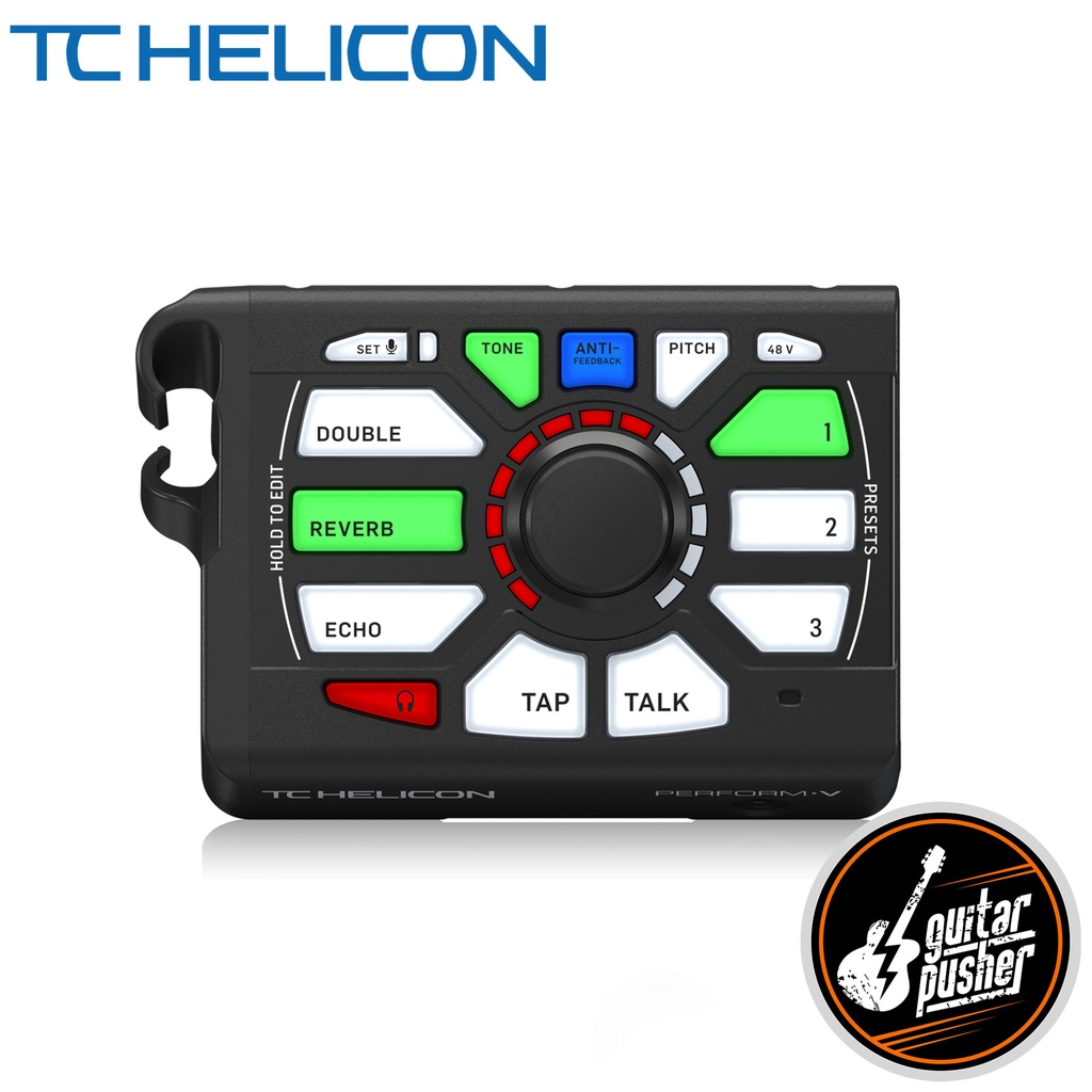 TC Helicon PerformV Ultimate Mic StandMount Vocal Processor Shopee