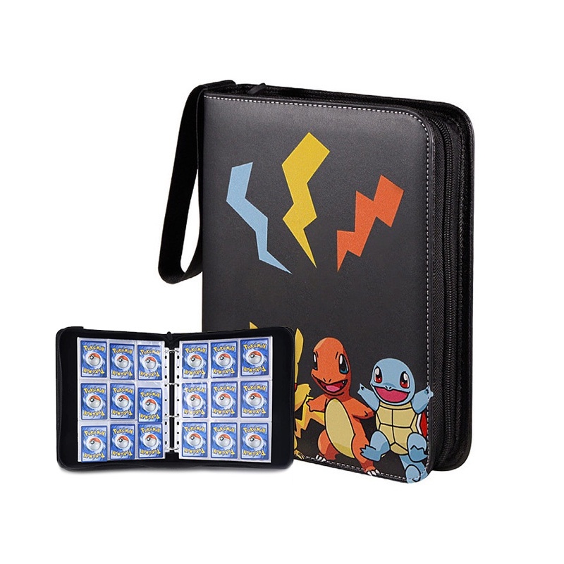 pokemon card binder 3x3 Amazon.com: Vault X 9 Pocket Zip Binder, 360 Cards, Exo-Tec Material, 20  Side-Loading Pages (Black) : Toys & Games main image 0