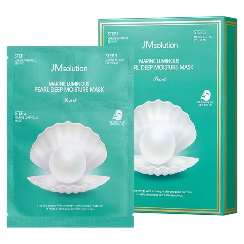 JMsolution Marine Luminous Pearl Deep Moisture Mask (10 Sheets ...