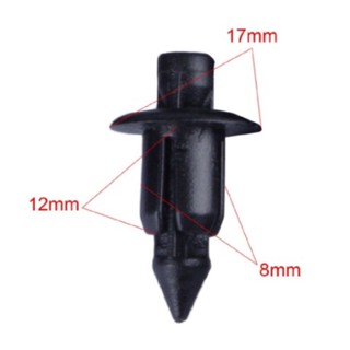 (Ready-stock) 50pcs Motor NMAX AEROX Clips Plastic Rivets Car Clips ...