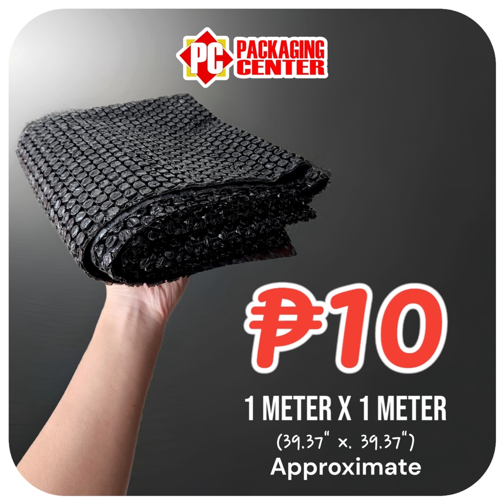 Premium Black Bubble Wrap (Cheapest and BIGGEST) PC Packaging Center ...