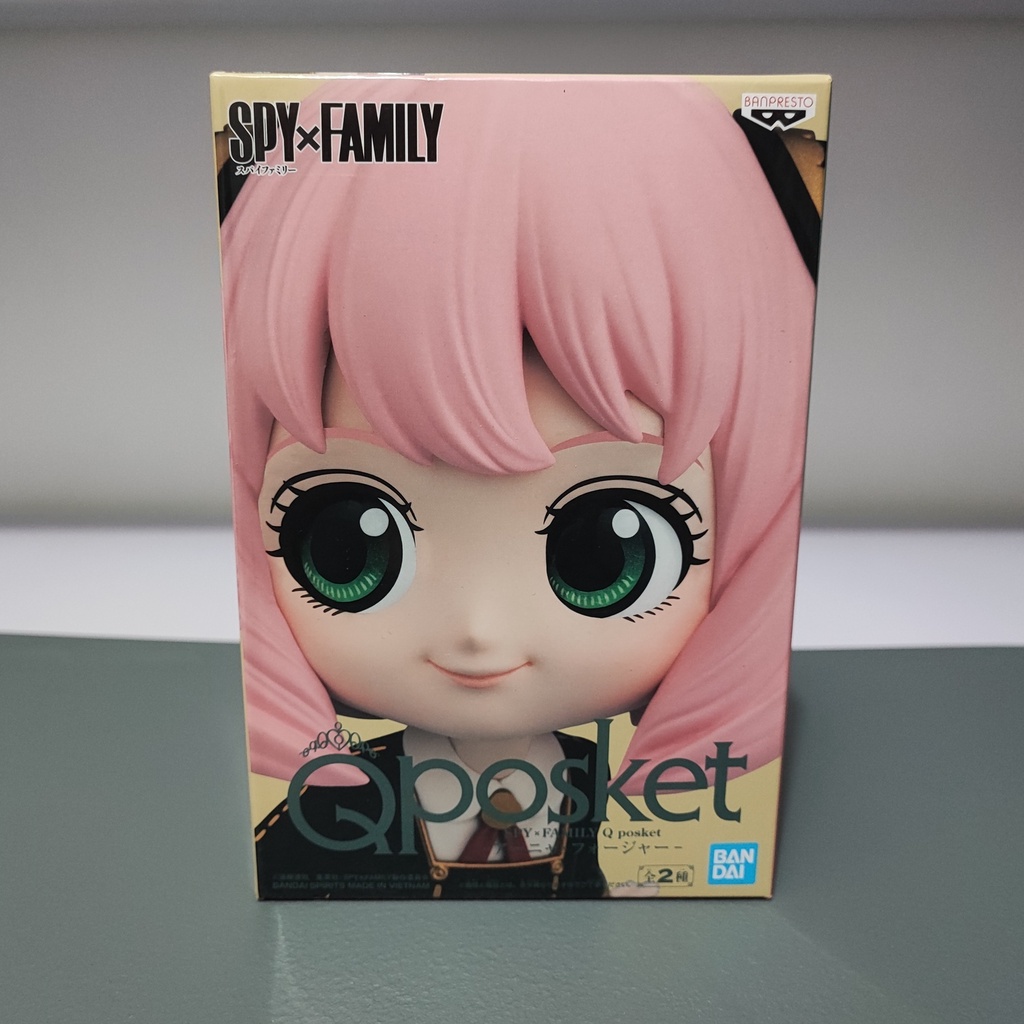 [MISB] Banpresto Qposket Spy X Family Anya Forger Version A | Shopee ...