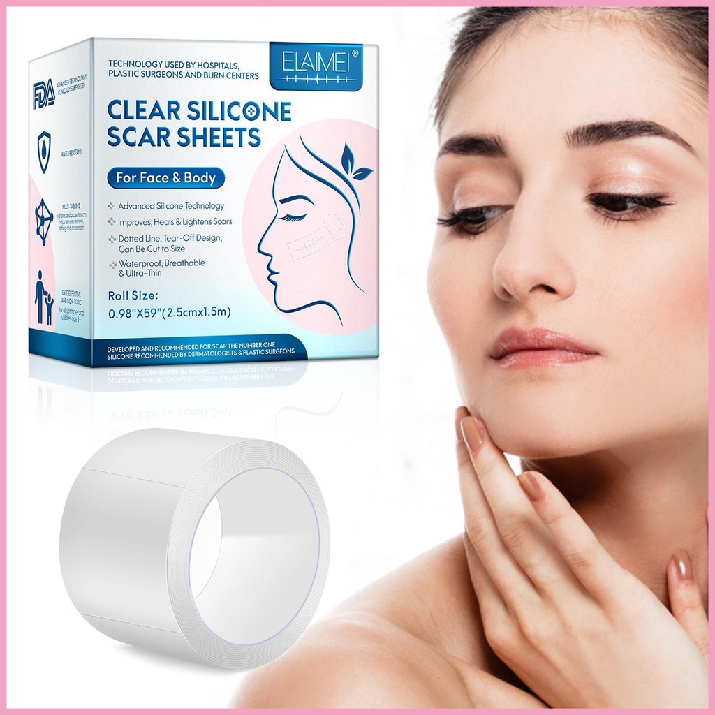 Silicone Scar Sheets Tummy Tuck Silicone Scar Tape Silicon Gel Cream