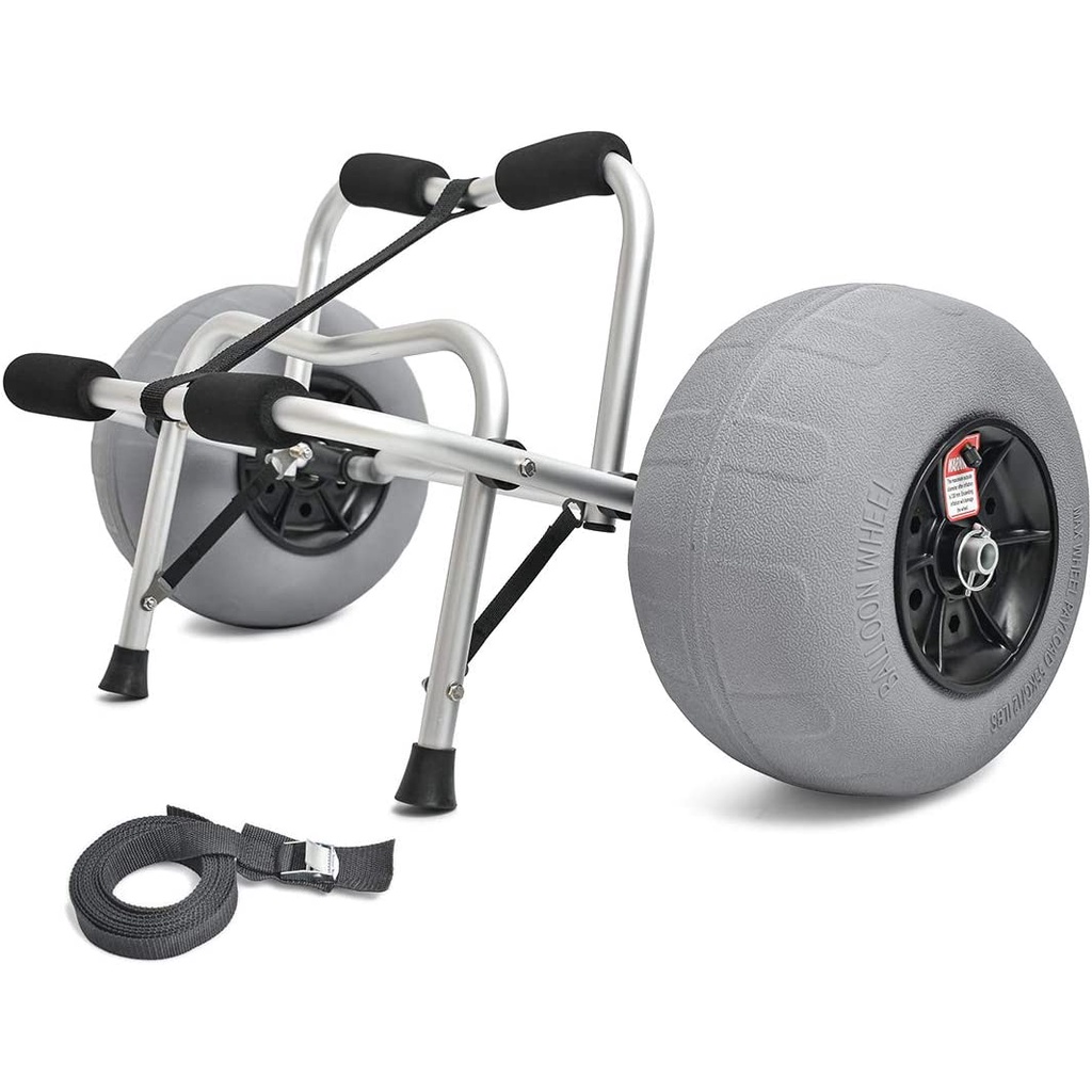 Kayak Cart Kayak Canoe Cart,Balloon Tires,Beach Kayak And Paddle