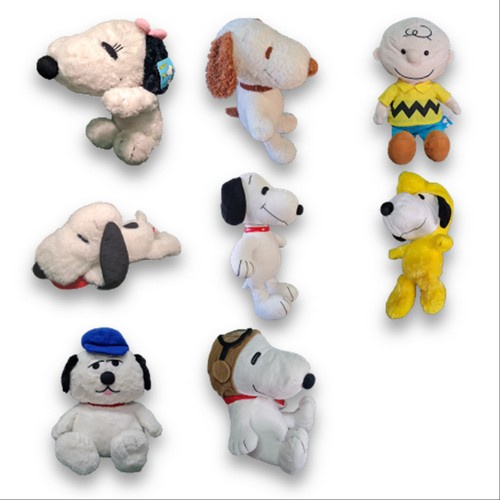 Peanuts Snoopy Belle Olaf Charlie Brown Plushies Stuffed Toy Collection ...