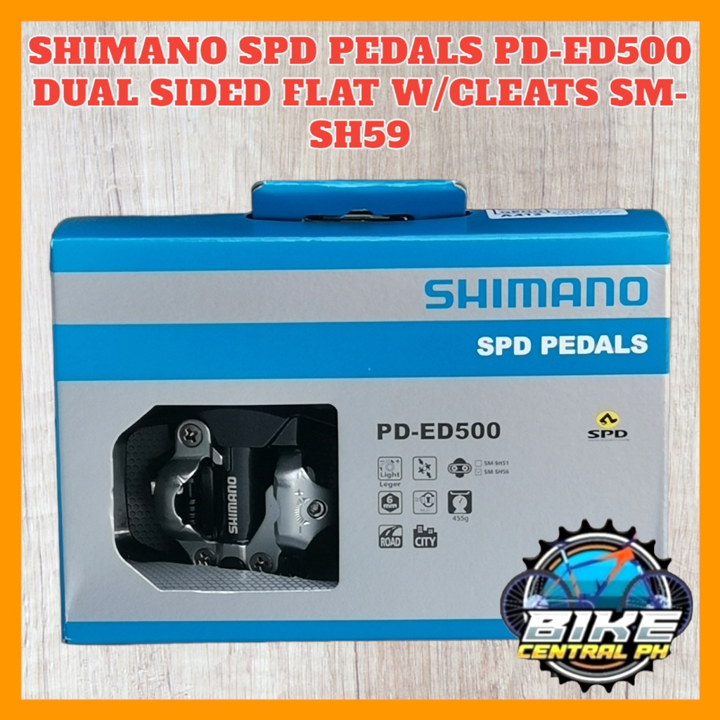 Pédales Shimano PD-ED500 SPD – Route Et Tourisme – Avec Cales – Neuves