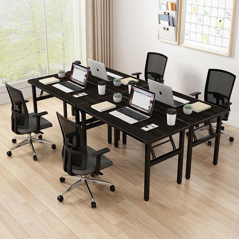 Foldable table desk dining desk 100*60 computer study desk ...