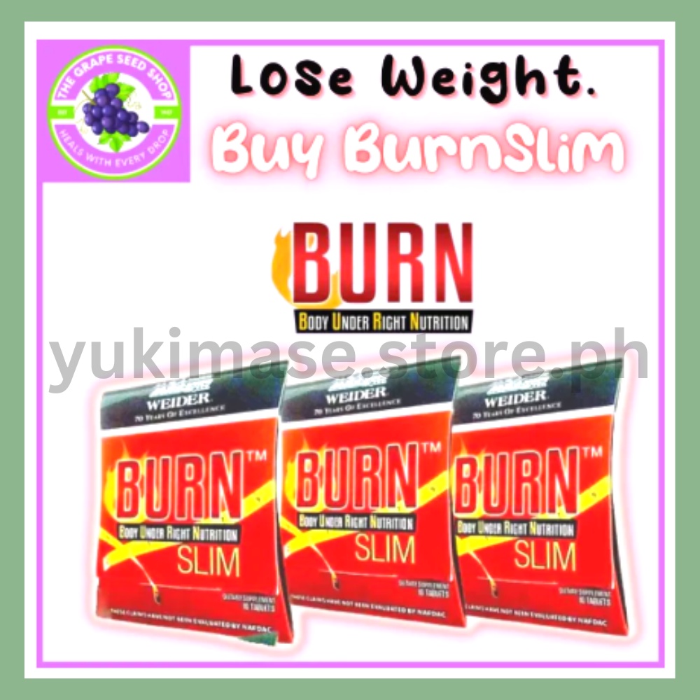 Aim Global Burn Slim Weight loss Tablets (20 tablets) Shopee Philippines