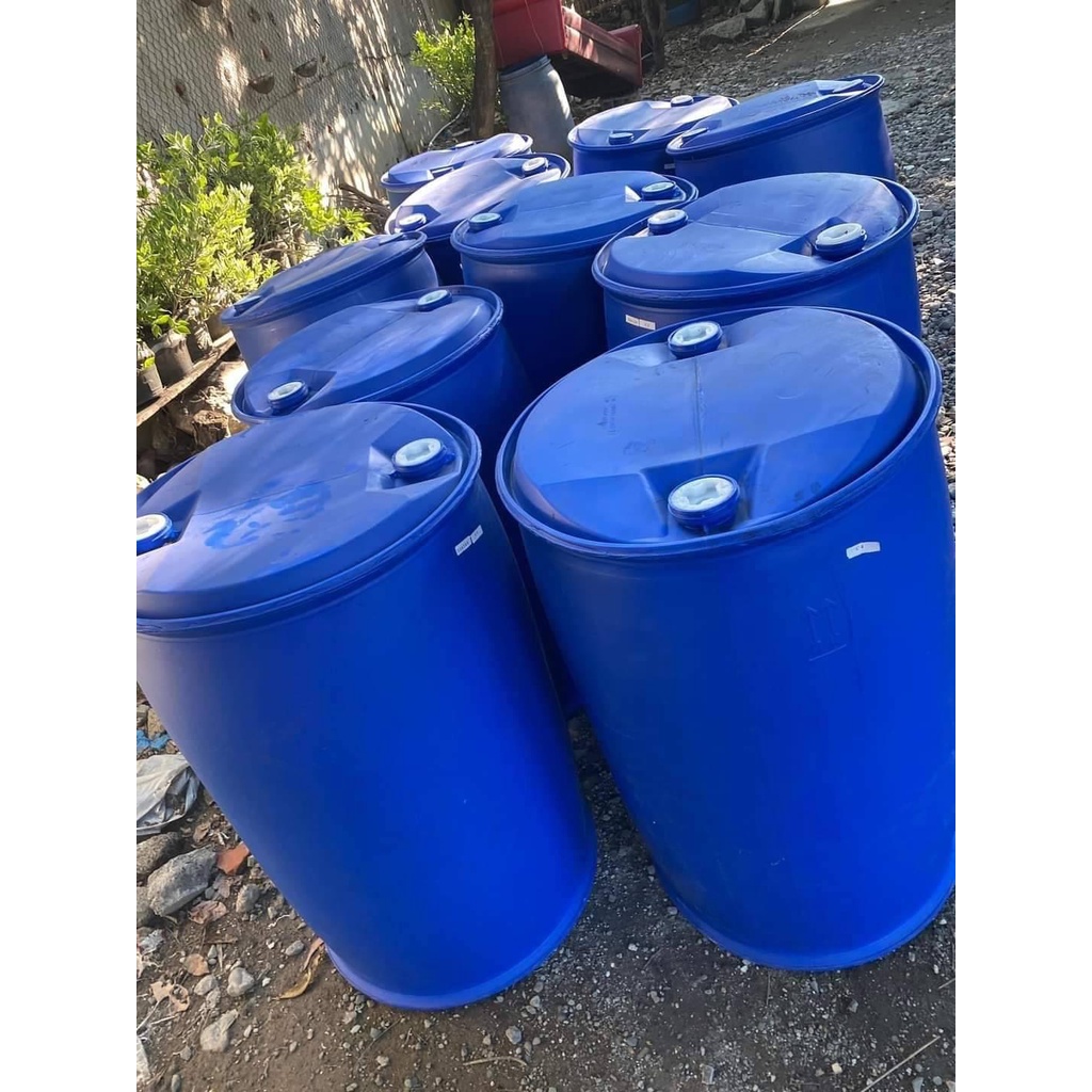 heavy duty plastic container drum 200 Liters Shopee Philippines