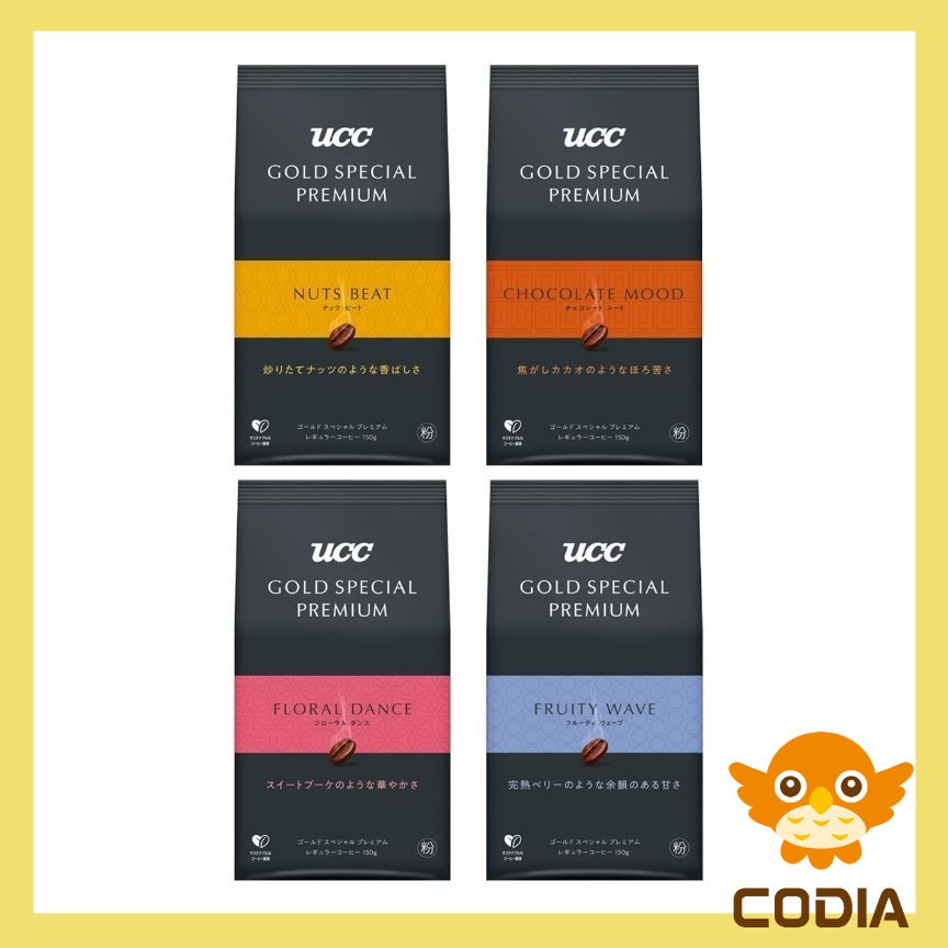 UCC Gold Special Premium [ Coffee Powder 150g / One Drip Coffee 5