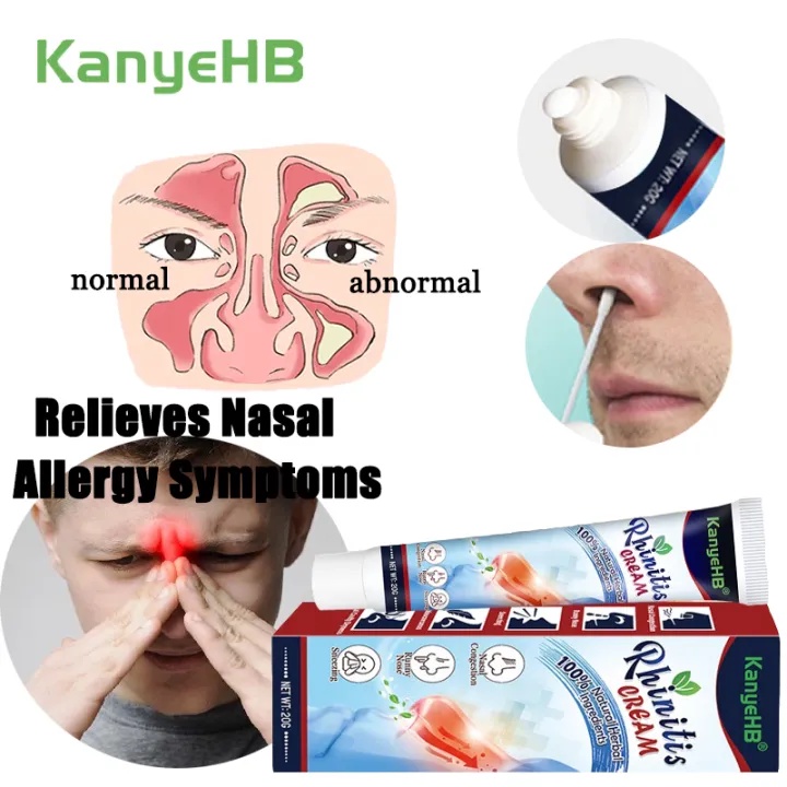 KANYEHB Allergic rhinitis cream sinusitis nasal relief spray for