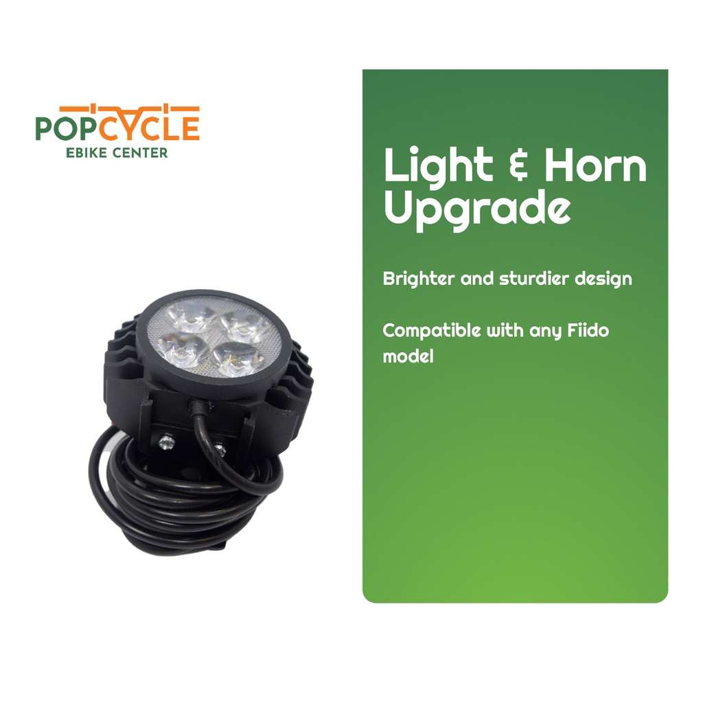 Lights and Horn upgrade (Popcycle) | Shopee Philippines