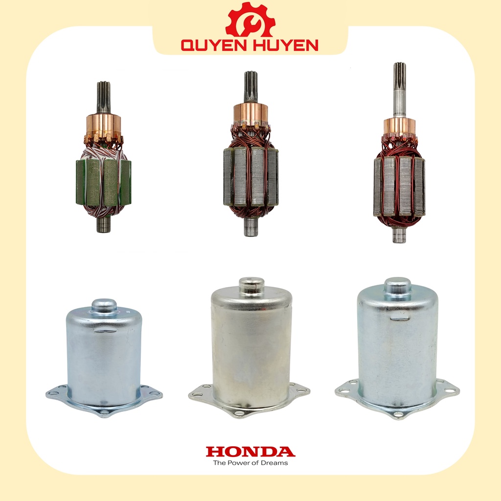 Motorcycle rotors - Short and long rotors - Starter cups for Honda ...
