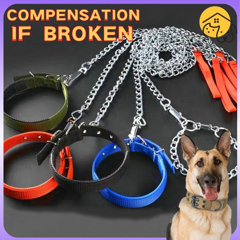 Stainless Steel Dog Chain & Collars dog leash big dog chain dog collar