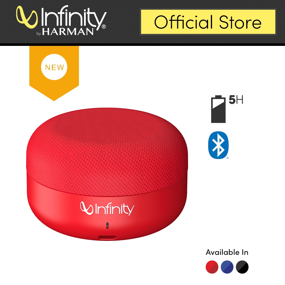 Infinity Clubz Mini Ultra Portable Bluetooth Speaker RS8 ( hub ...