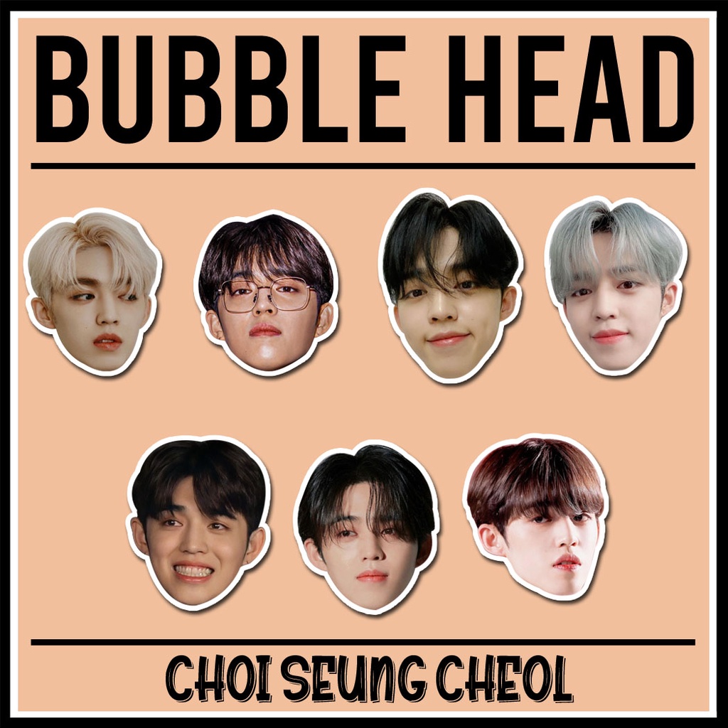 SEVENTEEN Choi Seung Cheol Bubble Head (Sizes: 3R/4R/5R/A6/A4) | Shopee ...