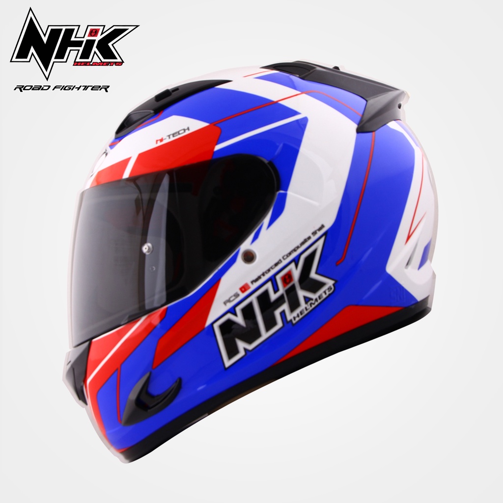 NHK Helmet Racepro RC Full Face Single Visor WITH FREE NHK ARMSLEEVE NHK Helmets Official