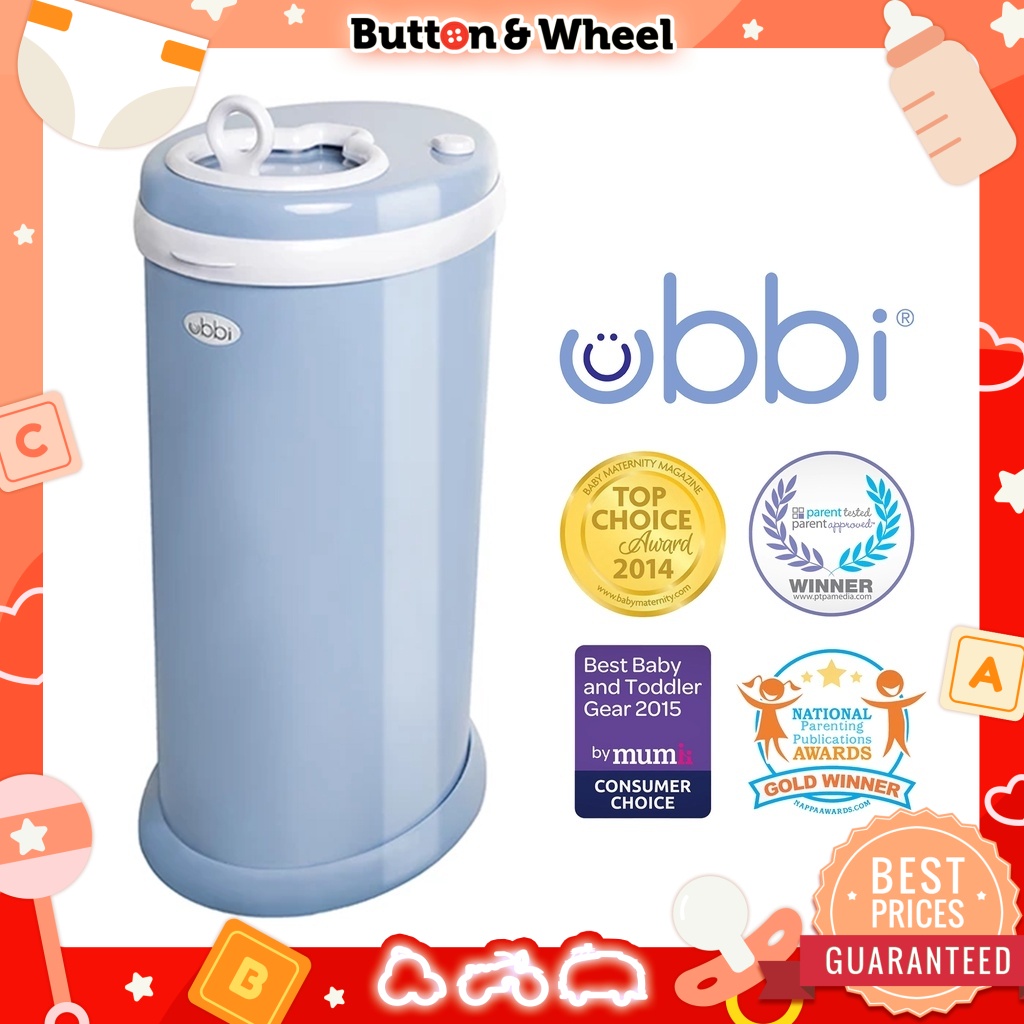 Ubbi Diaper Pail (Cloudy Blue) Shopee Philippines
