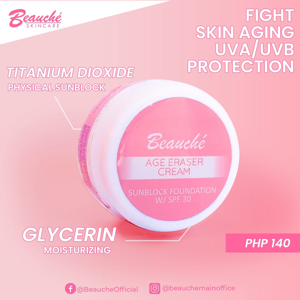 Beauche Age Eraser Cream 10g (sun block) Shopee Philippines