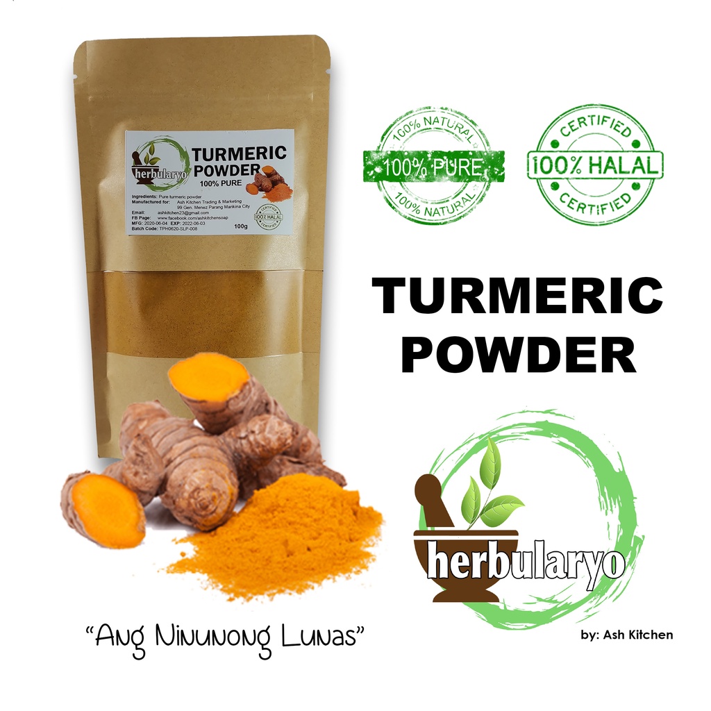 Turmeric Powder No Sugar | Shopee Philippines