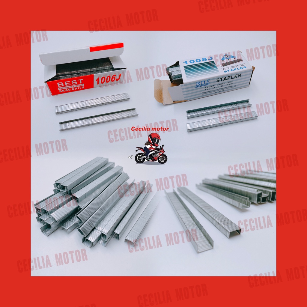 Gun Tucker Staples Wire 1006J 1008J For Motorcycle seat cover Shopee