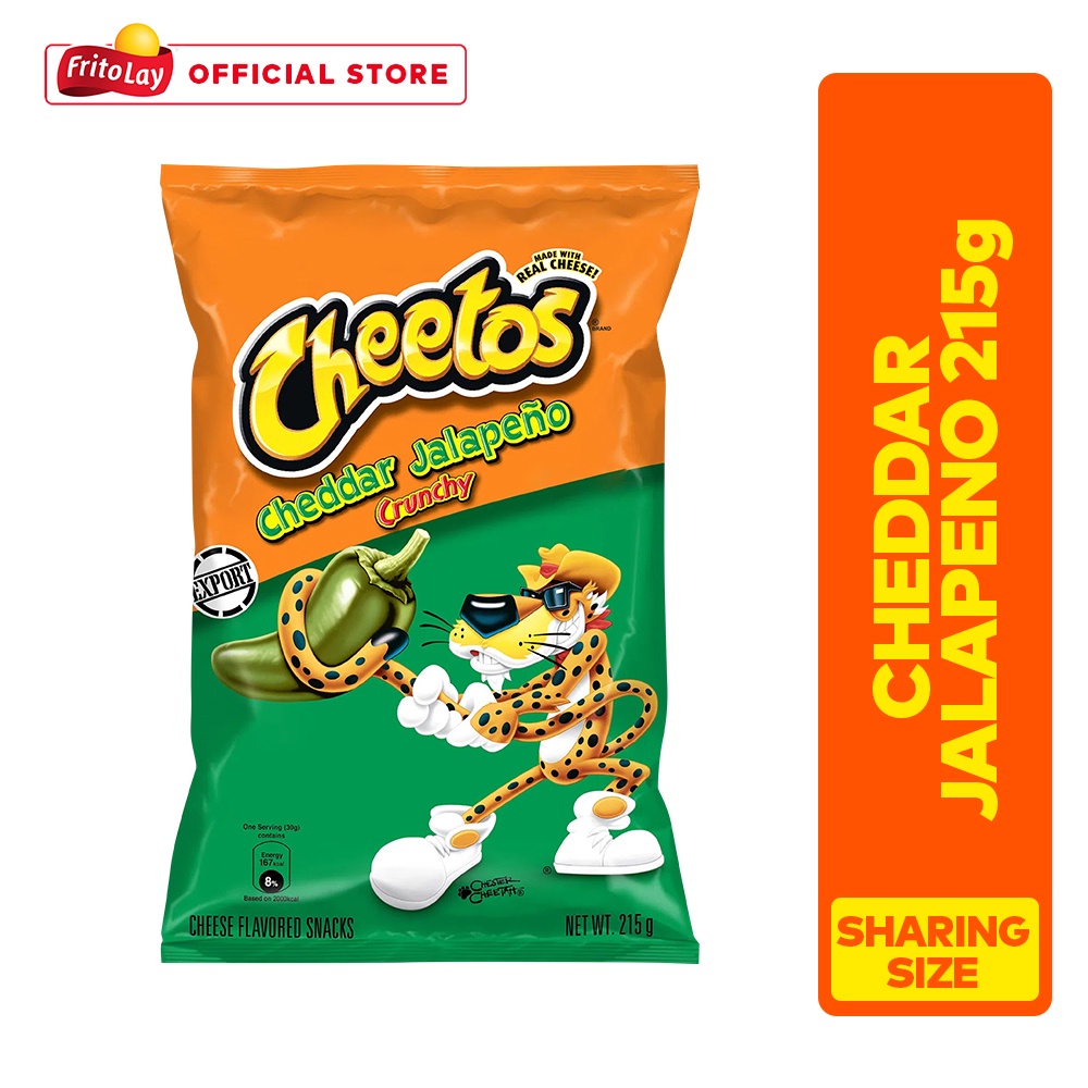 Cheetos Cheddar Jalapeno 215g Shopee Philippines