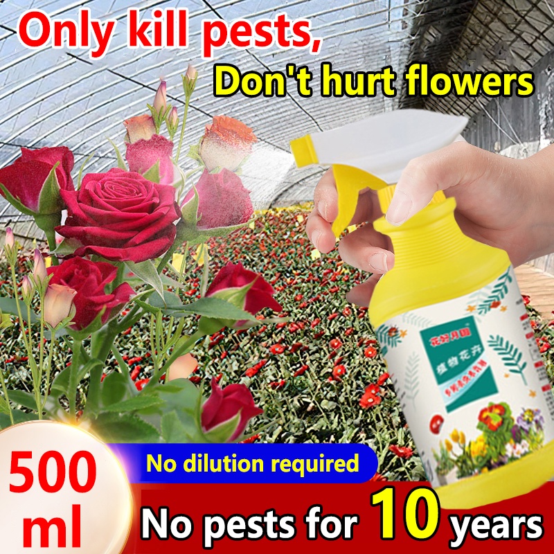 Pest control spray for plants 500ml Flower insecticide sprays