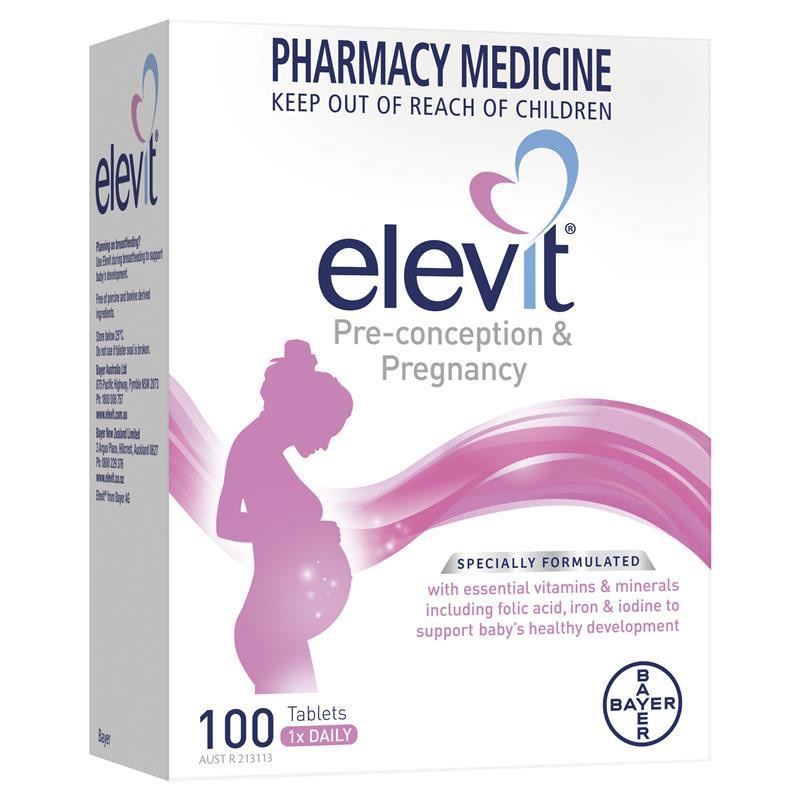 ELEVIT Women Pregnancy Multivitamin Pharmacy Vitamins Minerals
