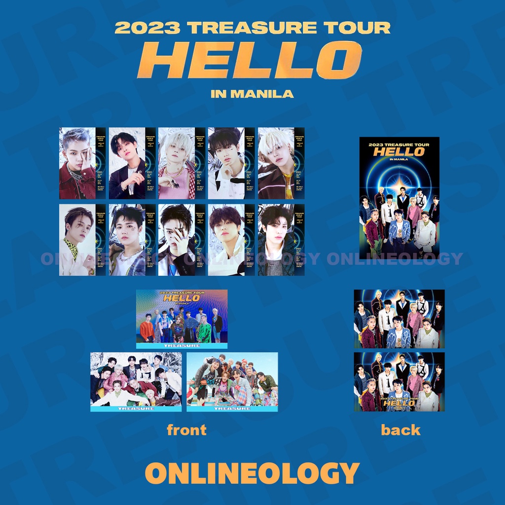 TREASURE Hello Ticket Envelope or Holder [Laminated] | Shopee Philippines