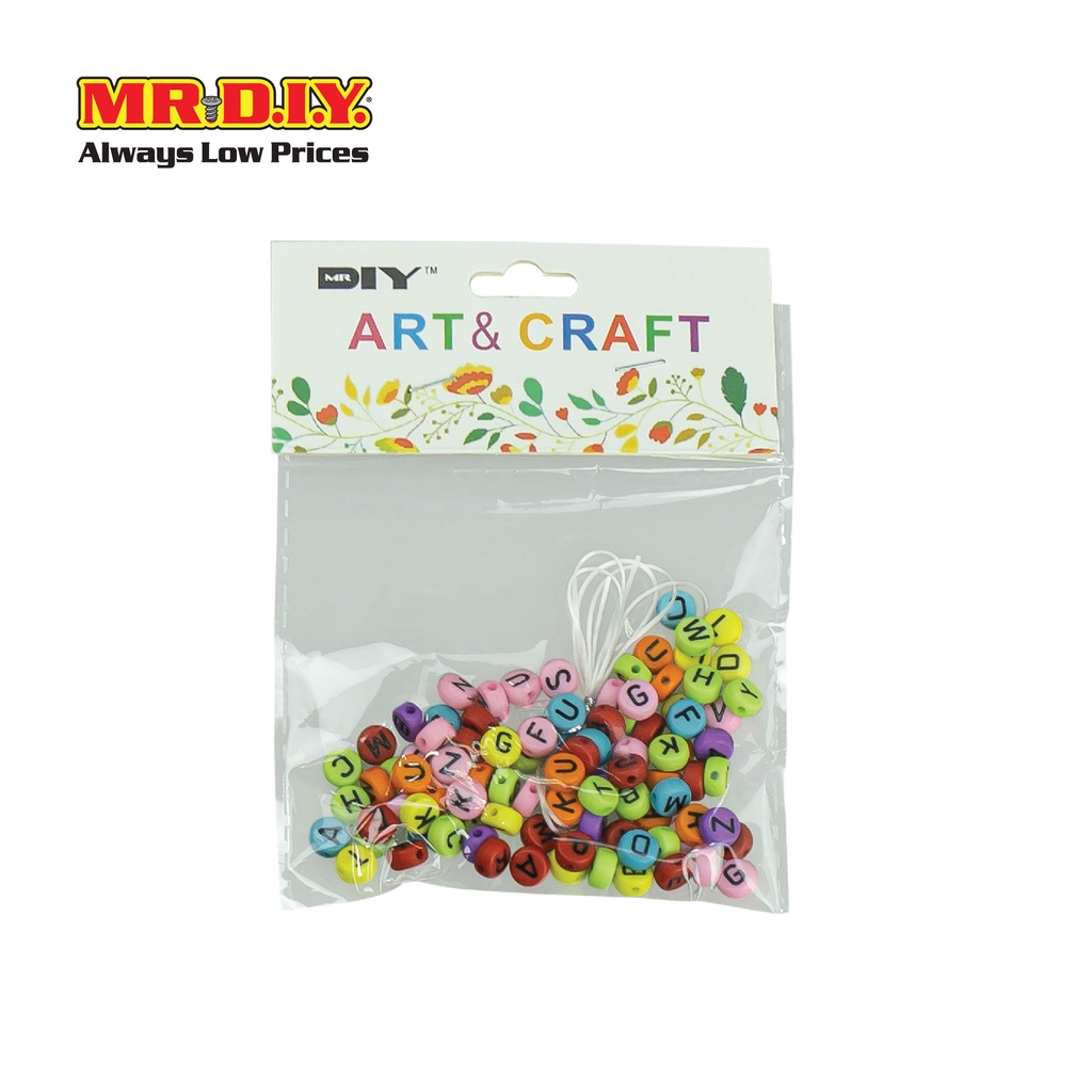 Alphabet Letter Number Beads Set For Crafting | Shopee Philippines