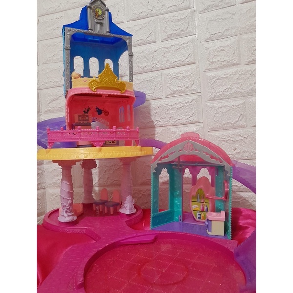 Mattel Disney Princess Glitter Glider Castle Playset Shopee Philippines