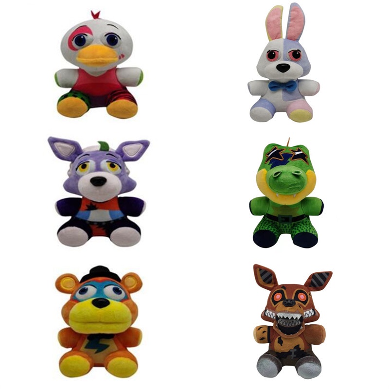 9 Style 18 CM Five Night At Freddy Game Fnaf Cute Plush Toys Bonnie ...