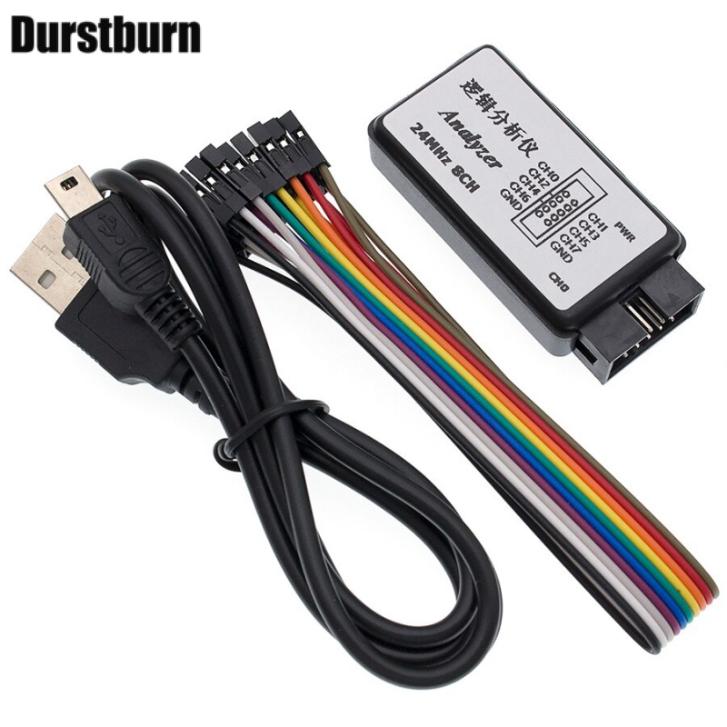 USB Logic SCM 24MHz 8 Channel 24M/seconds Logic Analyzer Debugger for