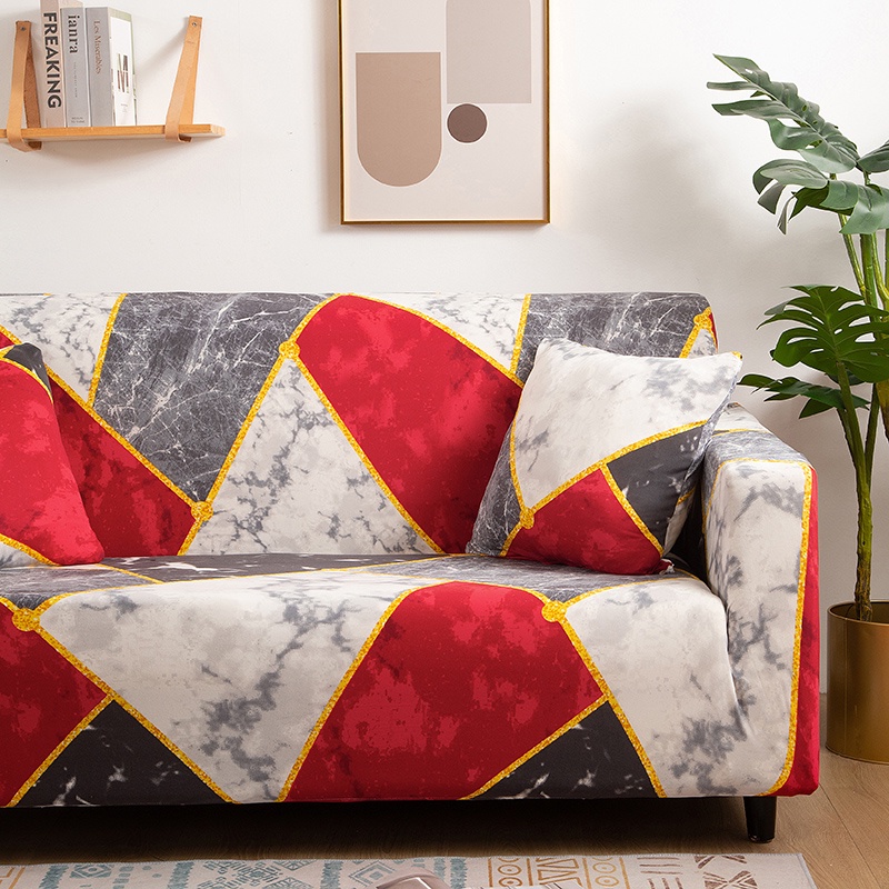 3 in 1 Corner Sofa Cover Set (3Pcs) for 2 Pcs 2 Seater and 1 Pc 1