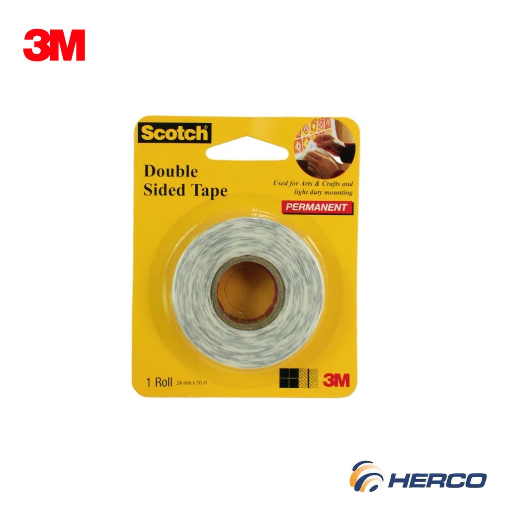 3M Scotch Double Sided Tape 24mm X 10meters (1pc) Shopee Philippines