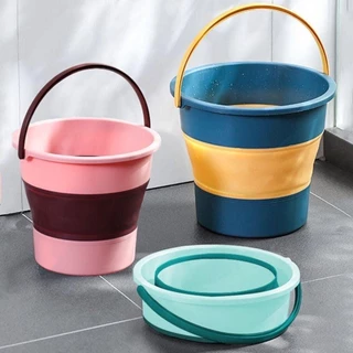 Rectangular Fishing Bucket with Handle Plastic Washing Basin Portable Car  Wash Bucket Household Large Mop Buckets for Bathroom